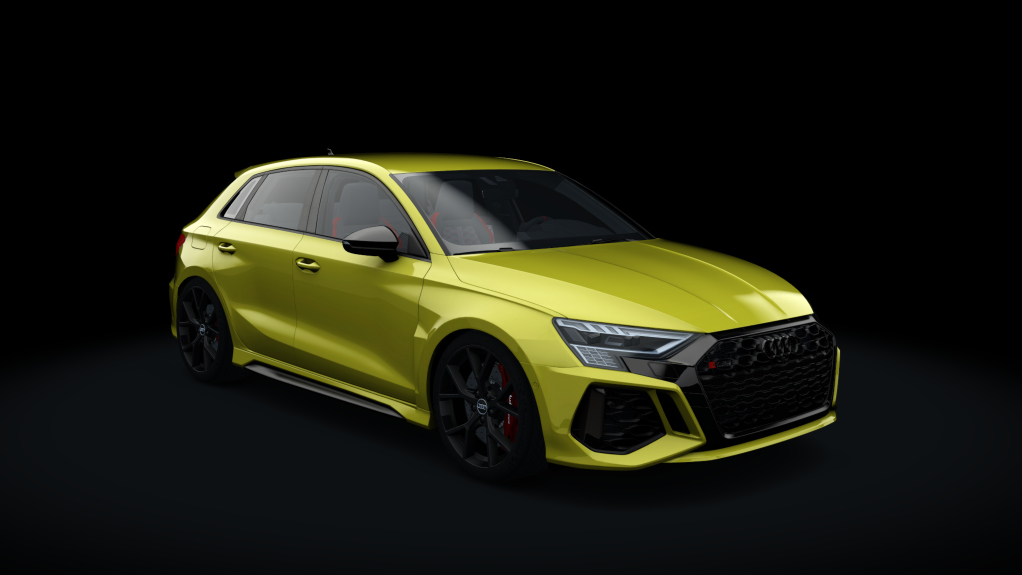 Audi RS3 Sportback, skin 6_Python_yellow