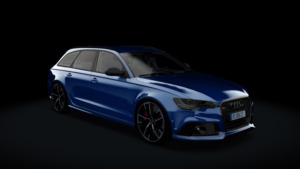 Audi RS6 Avant Performance C7, skin sepang_blue_pearl