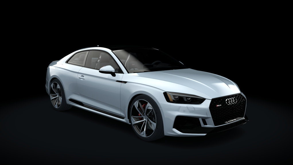 Audi RS5, skin Glacier White