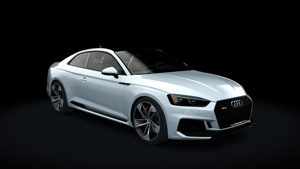 Audi RS5, skin Pure White