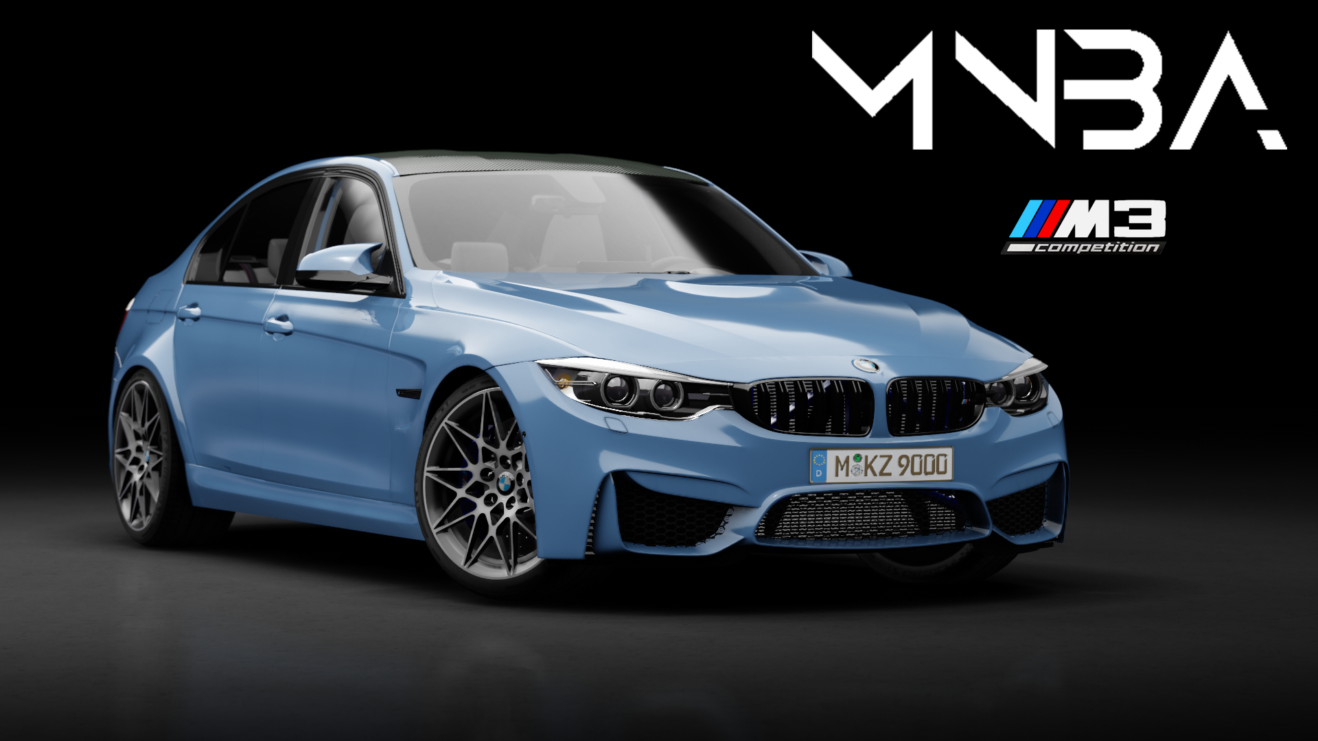 BMW M3 F80 Competition Manual, skin 05_Yas_Marina_Blue_Metallic
