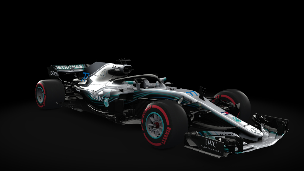 Mercedes AMG Petronas W09 EQ Power+, skin Bottas Testing