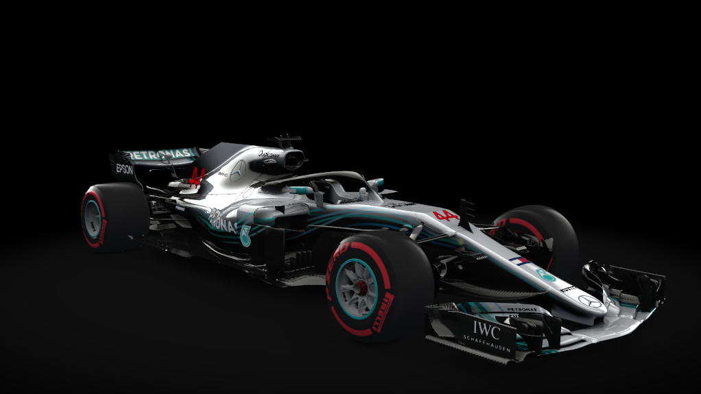 Mercedes AMG Petronas W09 EQ Power+, skin Hamilton Testing