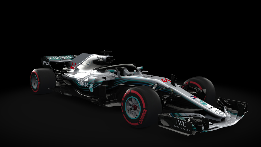 Mercedes AMG Petronas W09 EQ Power+, skin Hamilton