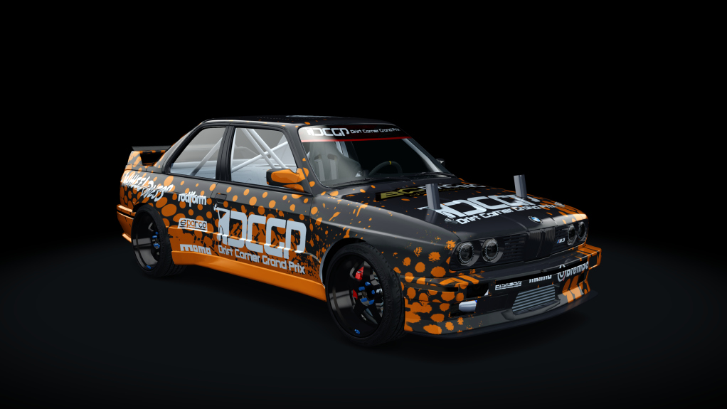 DCGP BMW E30, skin GreyOrange