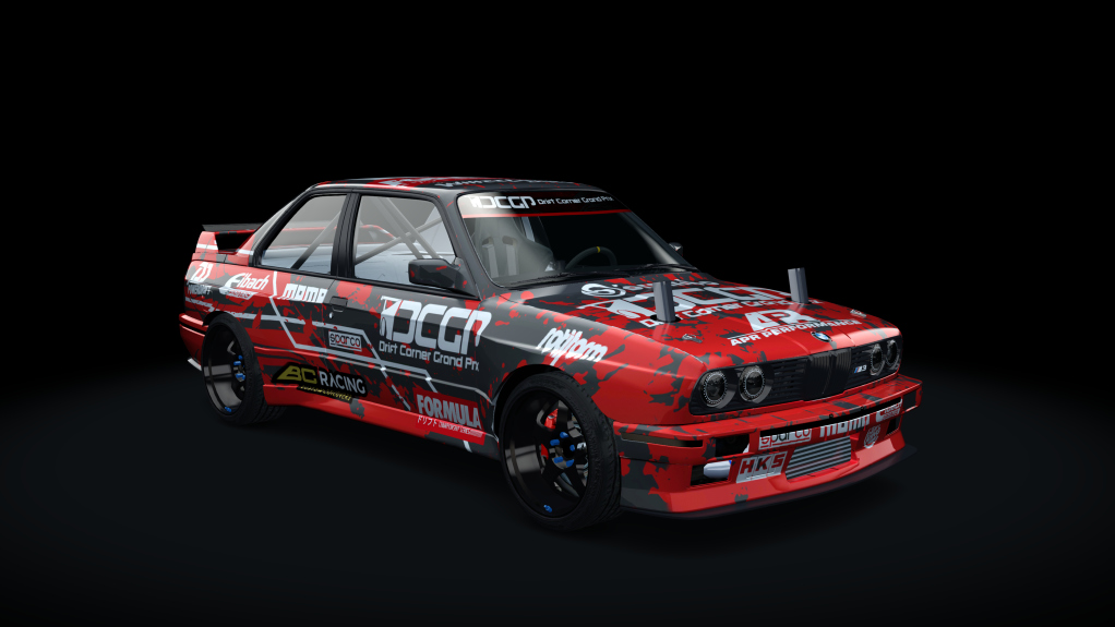 DCGP BMW E30, skin GreyRed