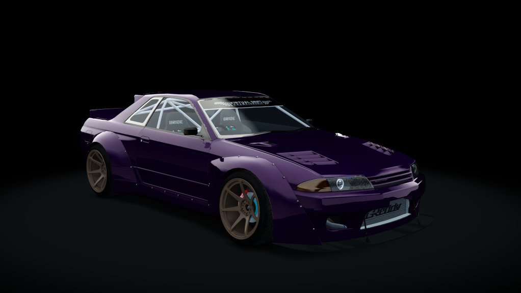 VDC Nissan Skyline R32 Public Pack, skin midnight purple