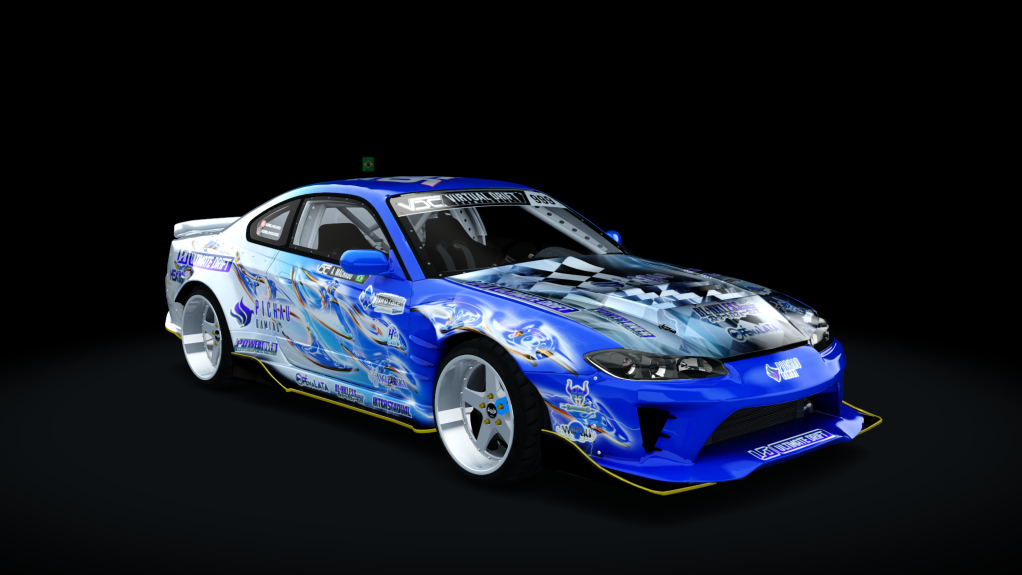 VDC Nissan Silvia S15 Adriel Machado 2021, skin adriel_machado_999