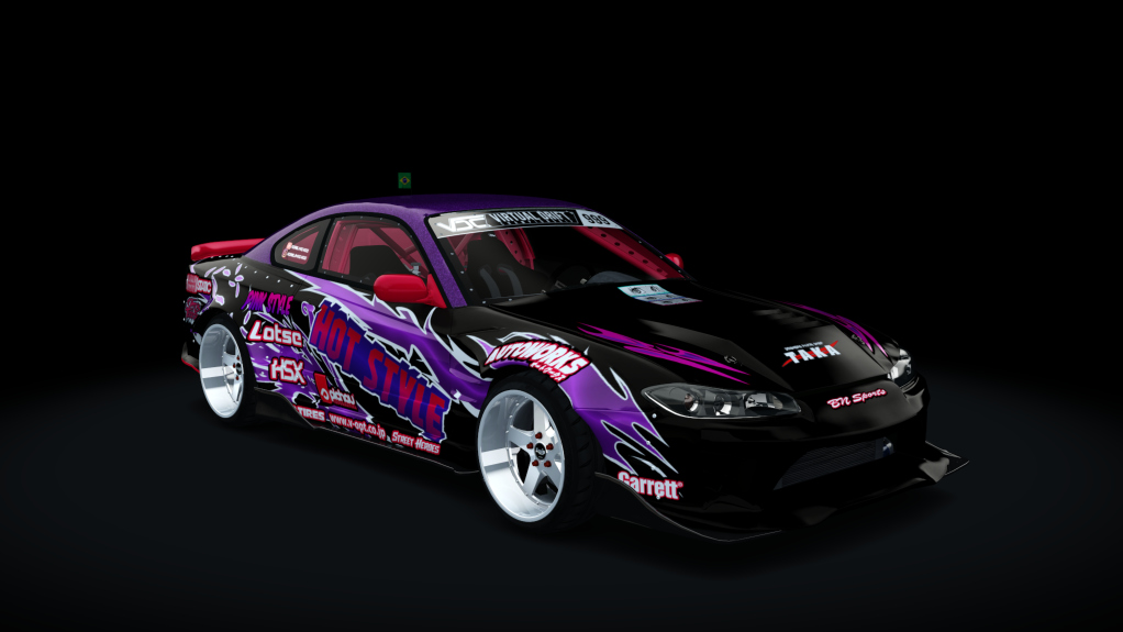 VDC Nissan Silvia S15 Adriel Machado 2021, skin hot_style