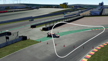 Sachsenring, layout trackday_short