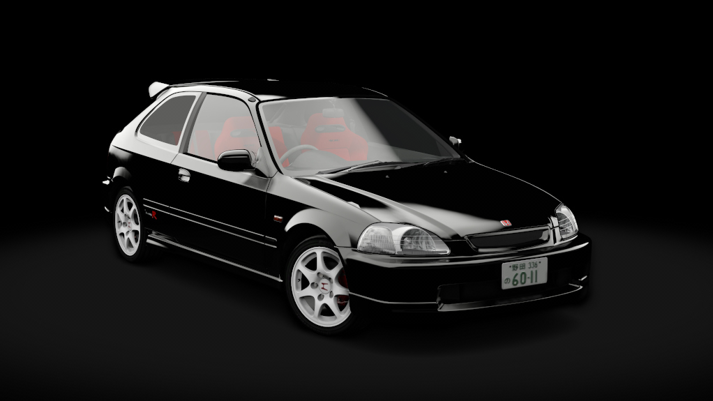 Honda CIVIC TYPE R (EK), skin starlight_black_pearl