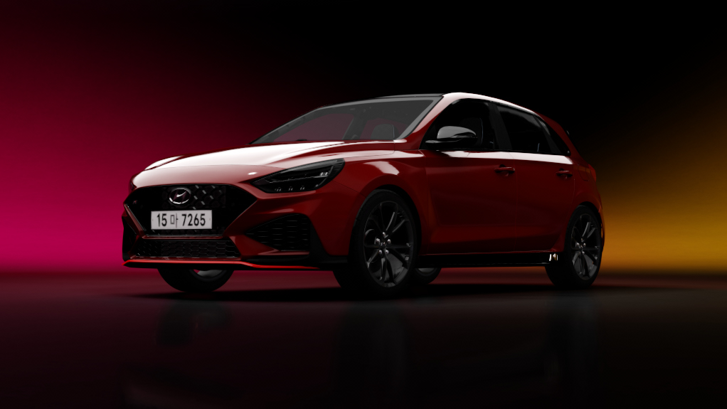 Hyundai i30 N Performance, skin 07_sunset_red_pearl