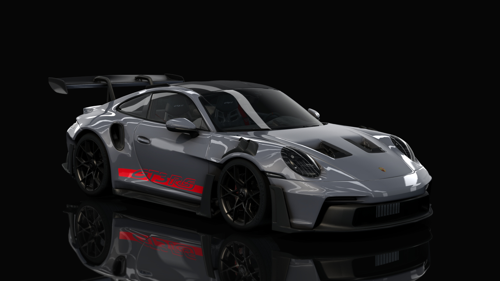 Porsche 911 GT3 RS (992), skin 02_gt_silver_metallic