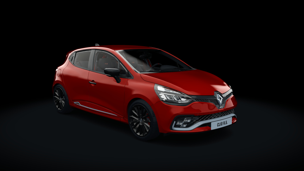 Renault Clio IV RS EDC Trophy 2016, skin Flame Red