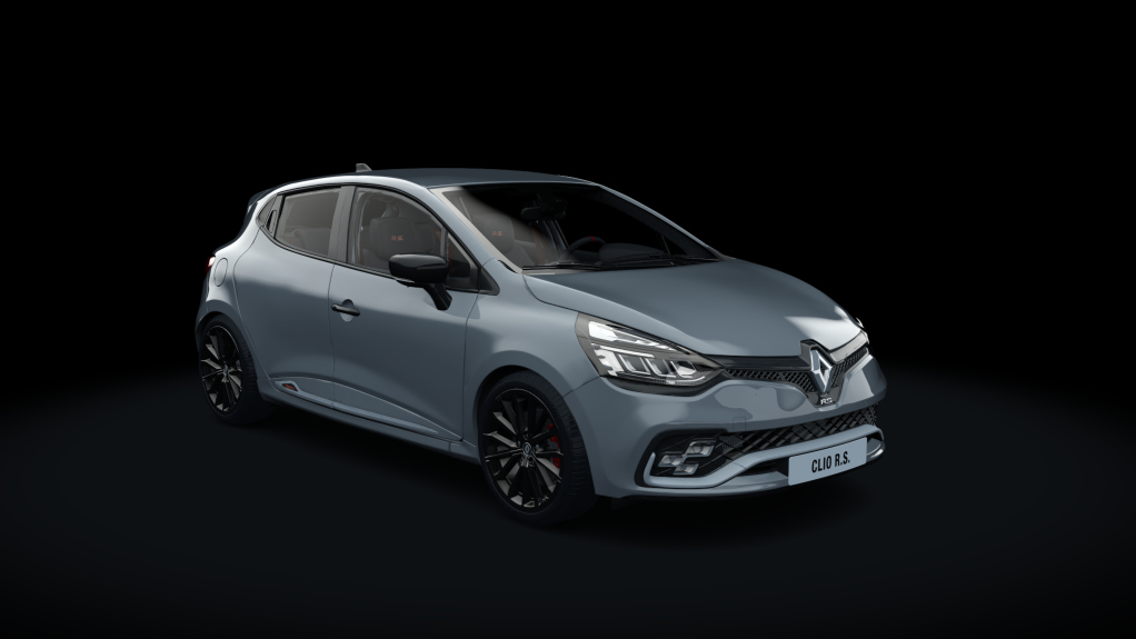 Renault Clio IV RS EDC Trophy 2016, skin Gris Platine