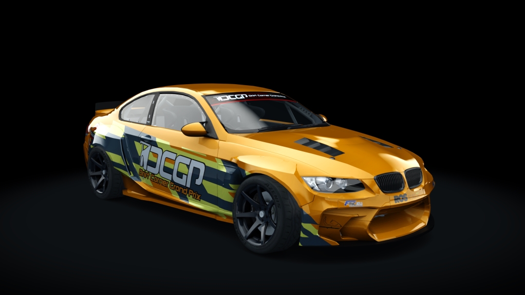 DCGP S8 BMW E92 Eurofighter, skin orange