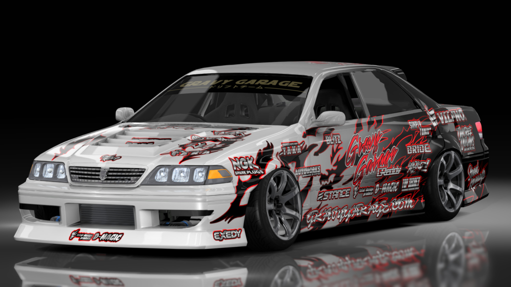 GravyGarage Street Jzx100 mkii, skin New White