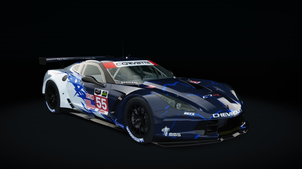 Chevrolet Corvette C7R, skin 55