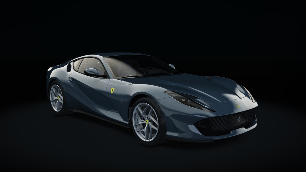 Ferrari 812 Superfast, skin 06_blu_abu_dhabi