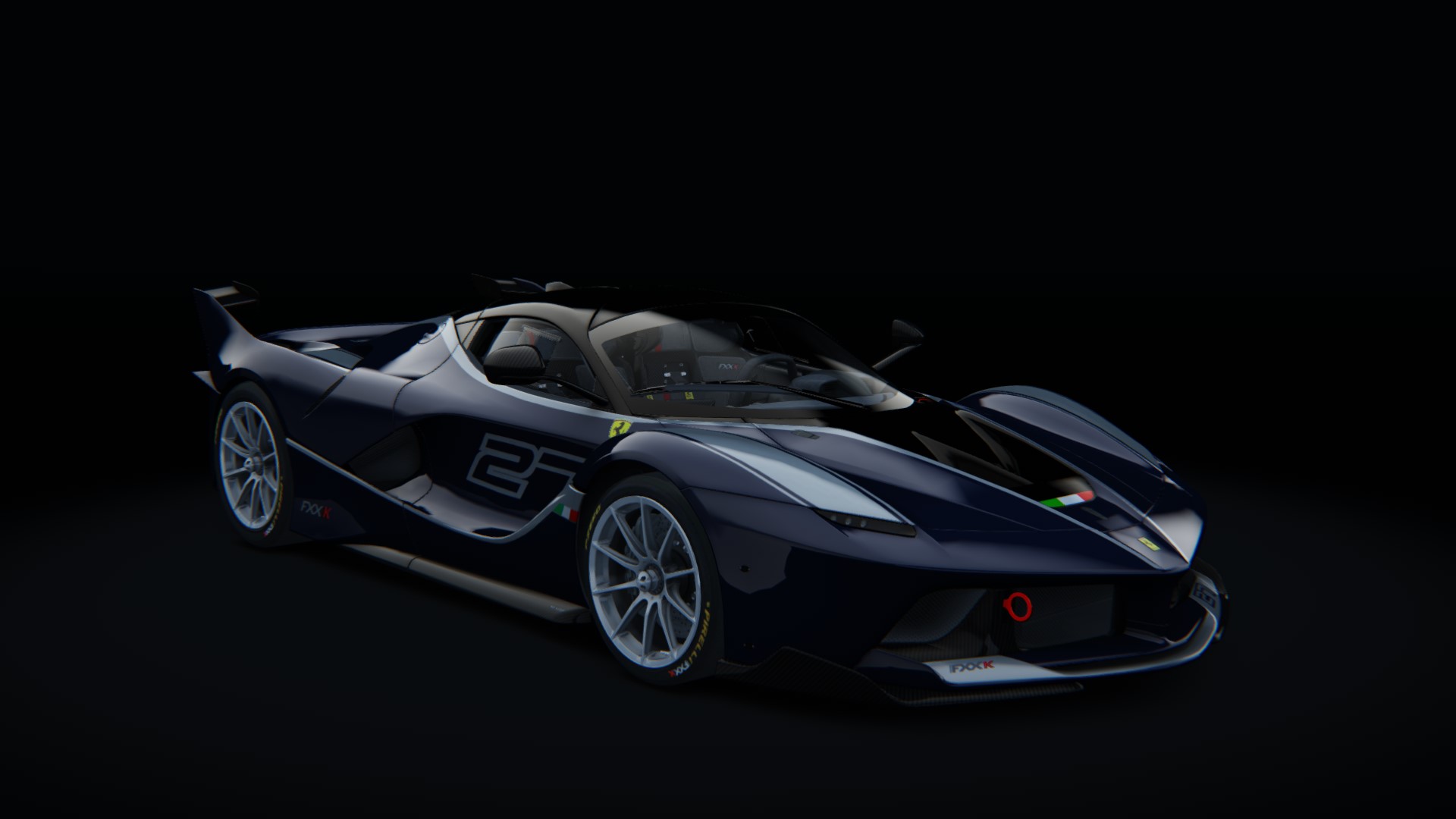 Ferrari FXX K, skin 04_blu_white_27