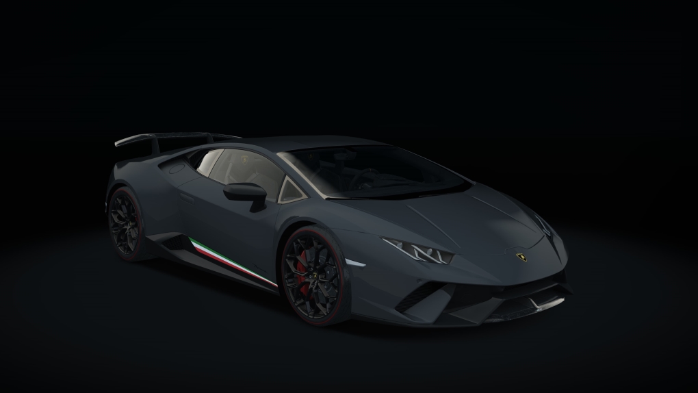 Lamborghini Huracan Performante, skin grigio_titans