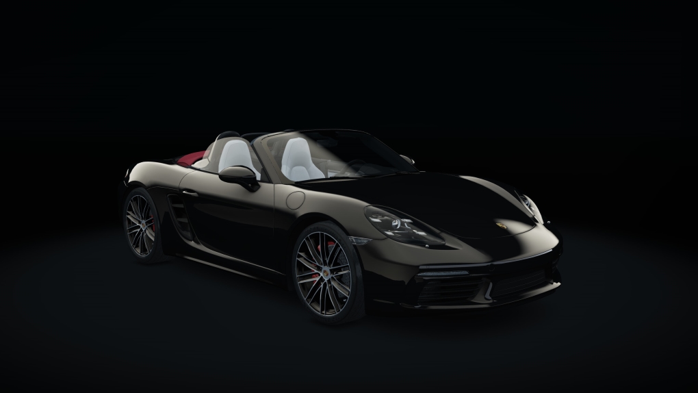 Porsche 718 Boxster S PDK, skin 03_black