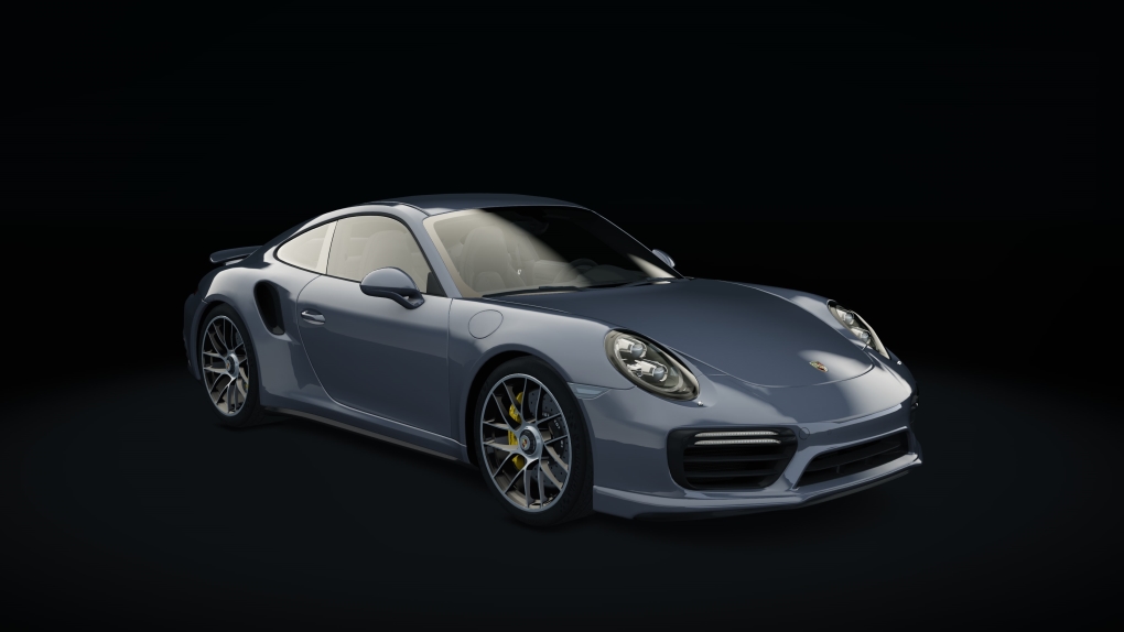 Porsche 911 Turbo S, skin 14_gt_silver_metallic