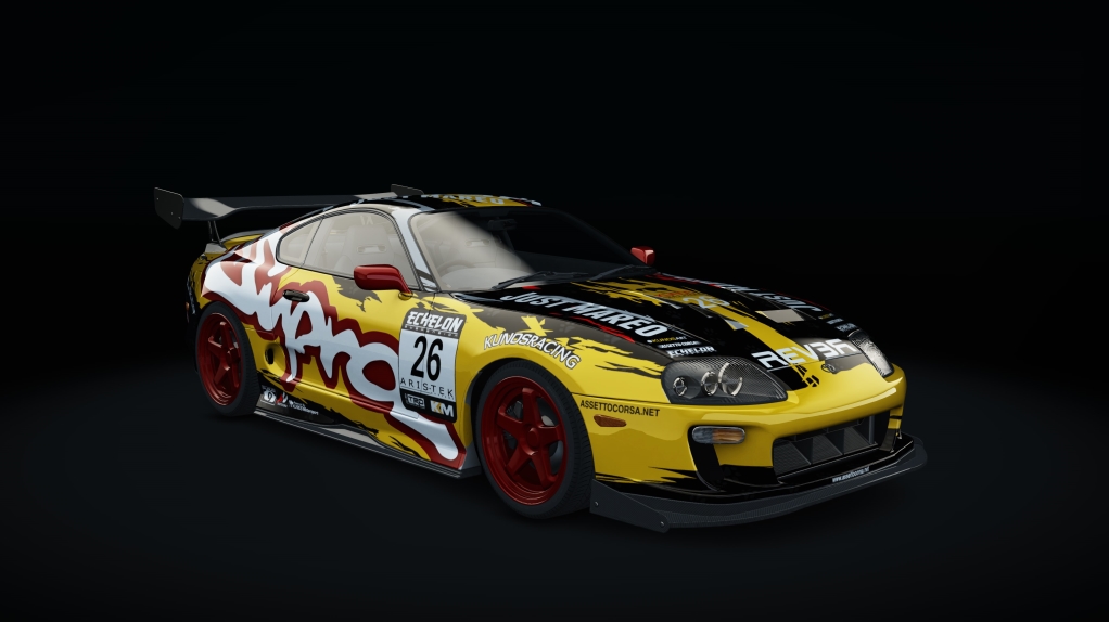 Toyota Supra MKIV Time Attack, skin 01_art