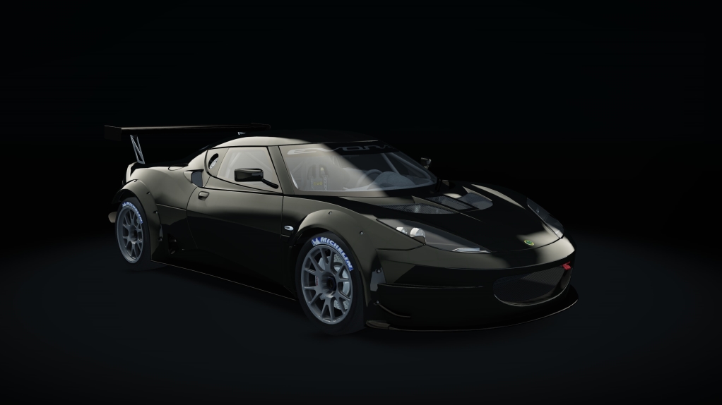 Lotus Evora GTC, skin Phantom_Black