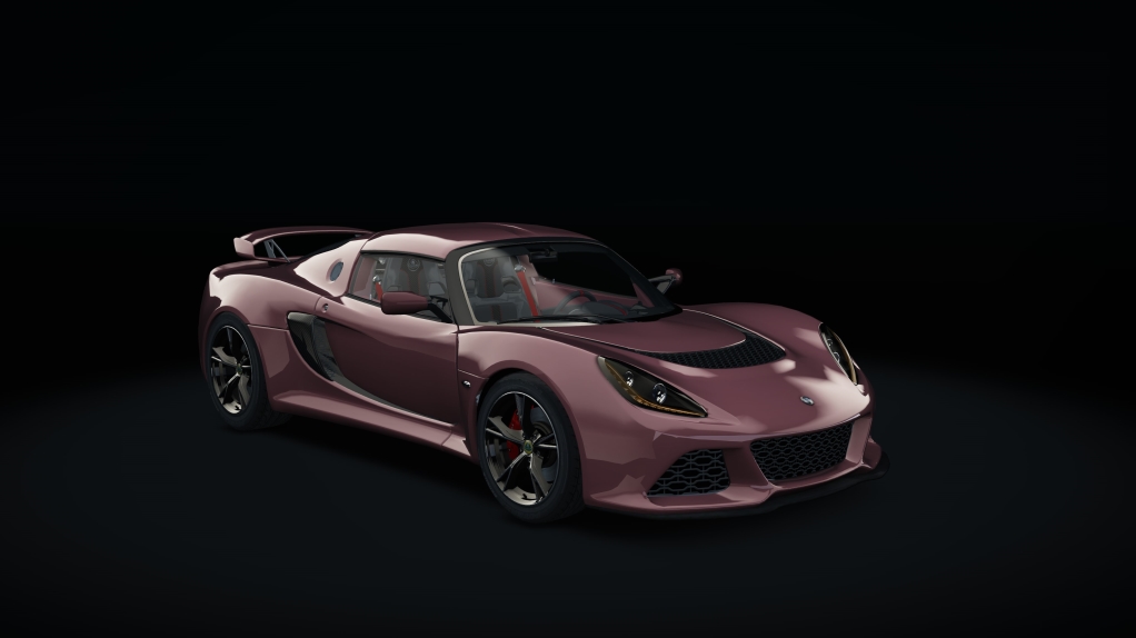 Lotus Exige S, skin Velvet_Red