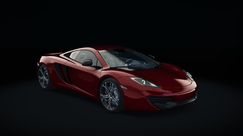 McLaren MP4-12C, skin volcano_red