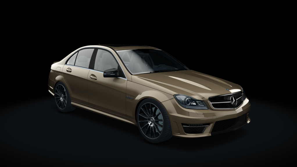 Mercedes-Benz C63 AMG W204, skin Cuprit_Brown_Metallic