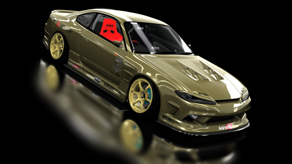 midnight wanderers Nissan SILVIA VERTEX EDGE S15 private v3, skin brown