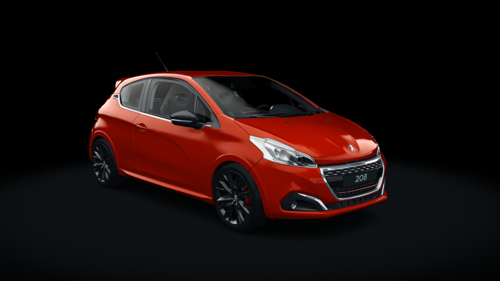 Peugeot 208 GTi by Peugeot Sport 2016, skin 2_Orange_Power