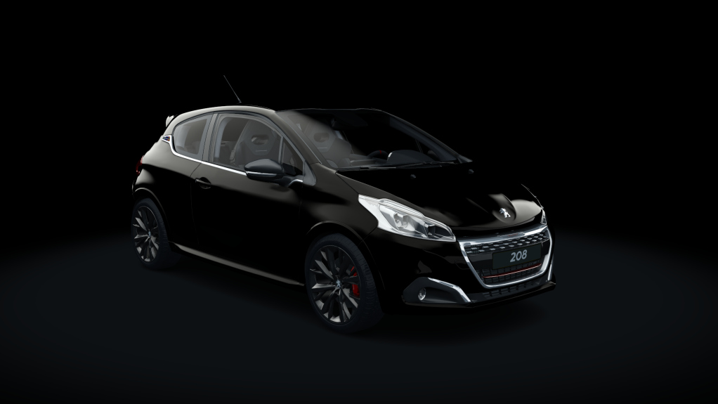 Peugeot 208 GTi by Peugeot Sport 2016, skin 4_Noir_Perla_Nera