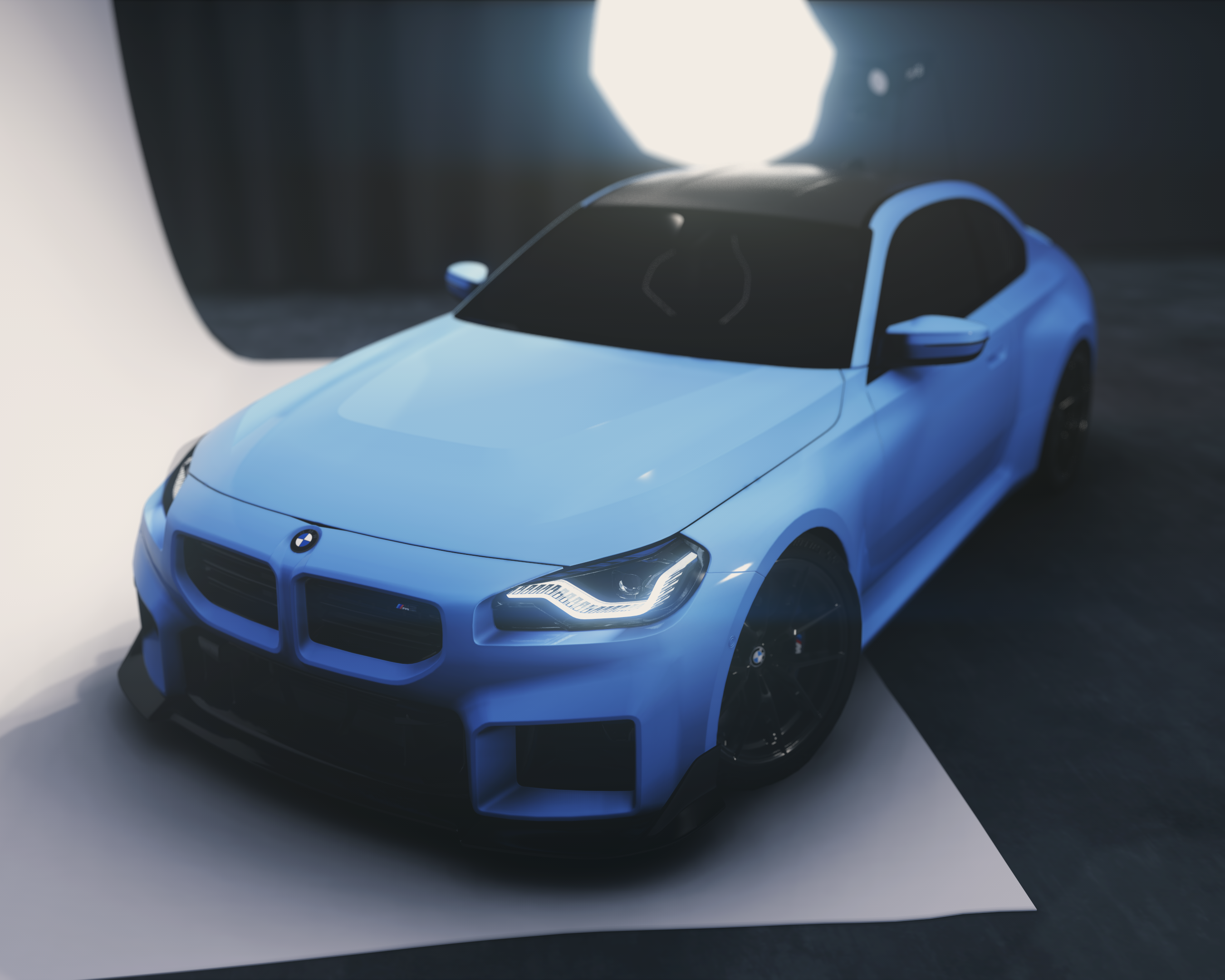 BMW M2 G87 2023 | Prvvy Spec, skin 12 BMW Individual Frozen Portimao Blue metallic