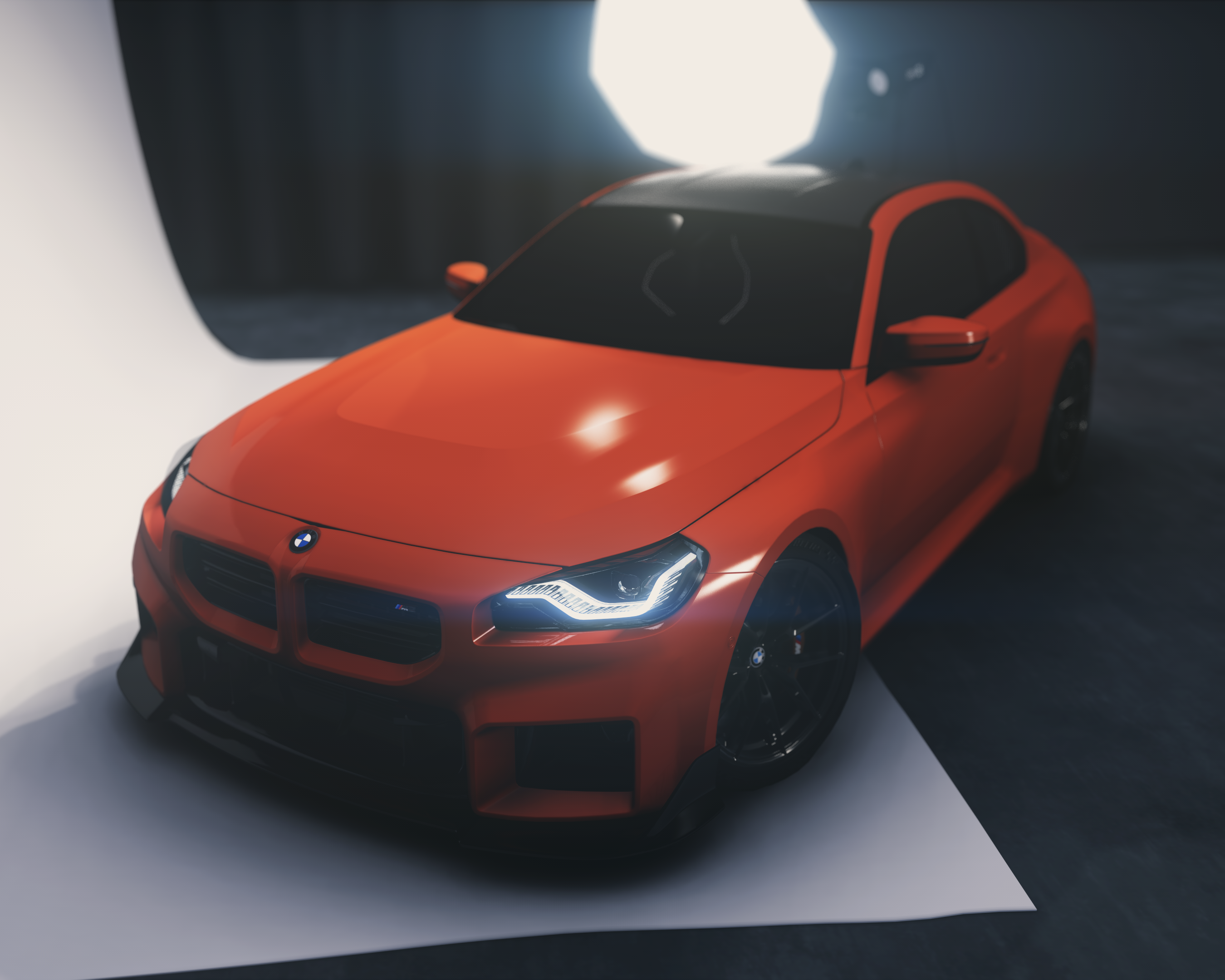 BMW M2 G87 2023 | Prvvy Spec, skin 15 BMW Individual Frozen Orange II metallic