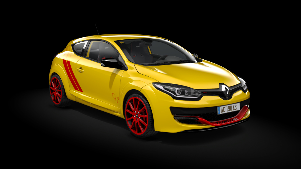 Renault Megane RS275 Trophy-R, skin 275_yellow