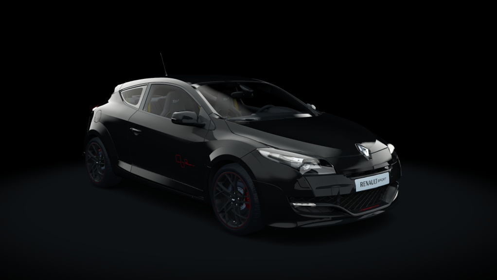 Renault Sport Mégane R.S. Trophy 2012, skin Diamond Black