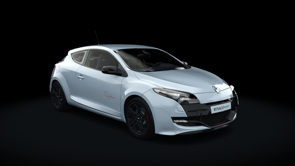 Renault Sport Mégane R.S. Trophy 2012, skin Glacier white