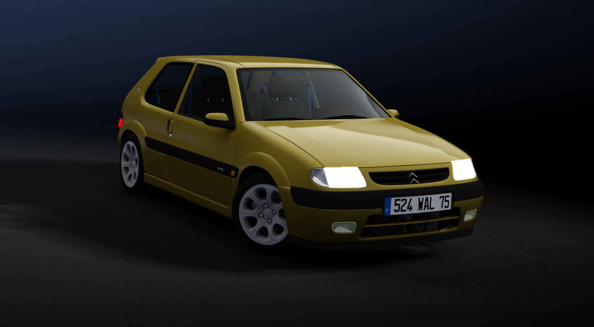 Sion Saxo VTS 16v, skin 02_Yellow