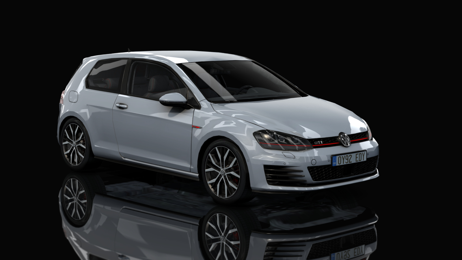 Volkswagen Golf MK7 GTD, skin 01_Reflex_silver