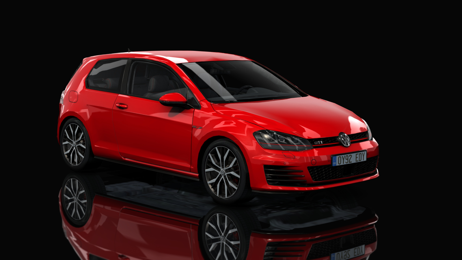 Volkswagen Golf MK7 GTD, skin 02_Tornado_red