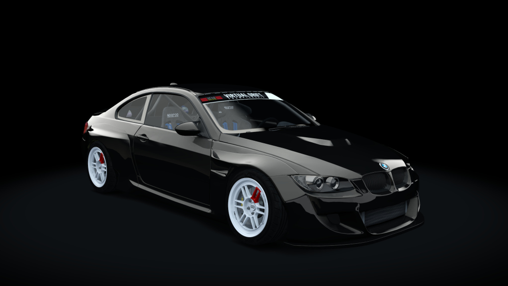 VDC BMW E92 M3 Public 3.0, skin Black_Sapphire_metallic