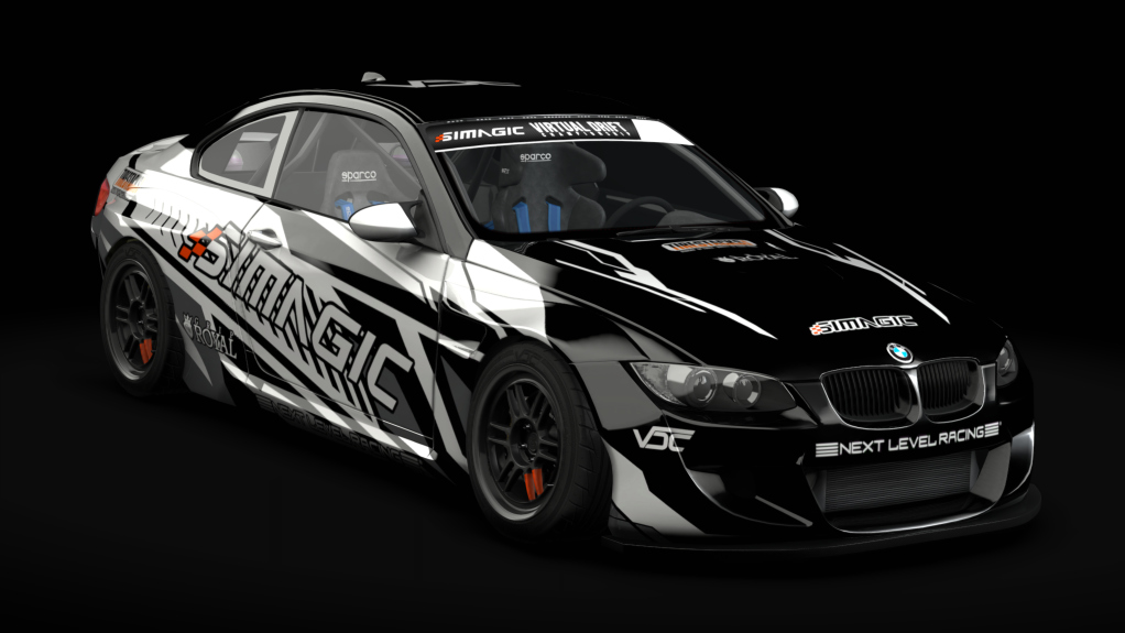 VDC BMW E92 M3 Public 3.0, skin VDC Black