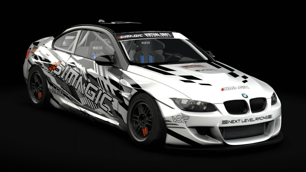 VDC BMW E92 M3 Public 3.0, skin VDC White