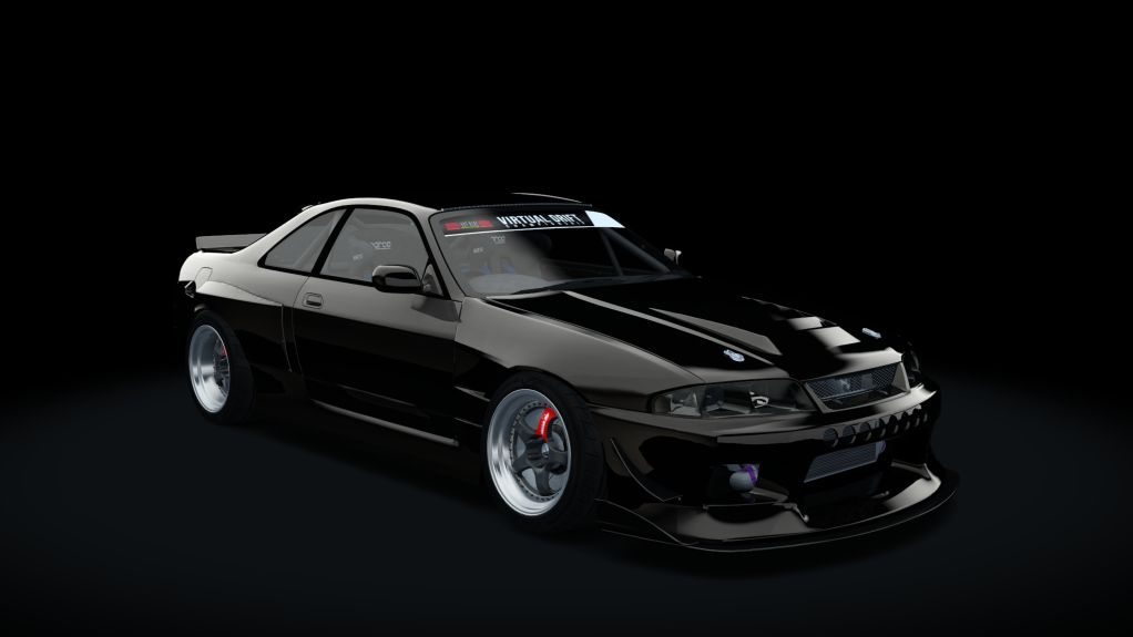 VDC Nissan Skyline R33 Public 3.0, skin 03_black_pearl