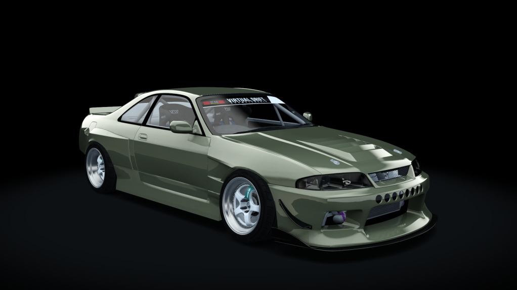 VDC Nissan Skyline R33 Public 3.0, skin 08_millennium_jade