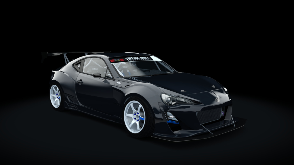 VDC Toyota GT86 Public 3.0, skin crystal_black