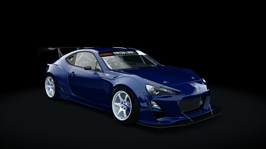 VDC Toyota GT86 Public 3.0, skin gravity_blue